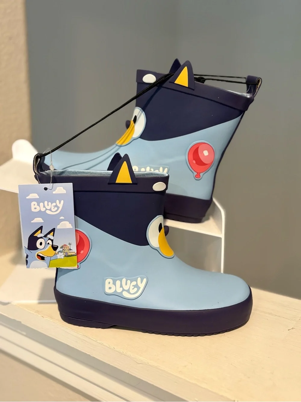 NEW Ground Up Bluey Rain boots Unisex Kids Toddler Size 10
